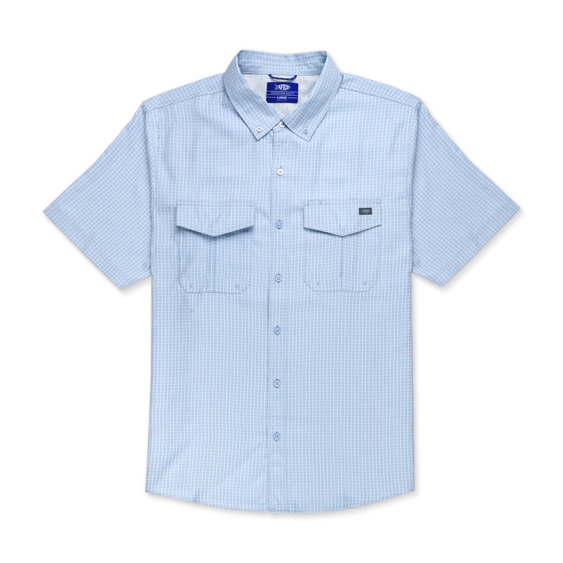 AFTCO Sirius Tech SS Vented Fishing Shirt Dusk