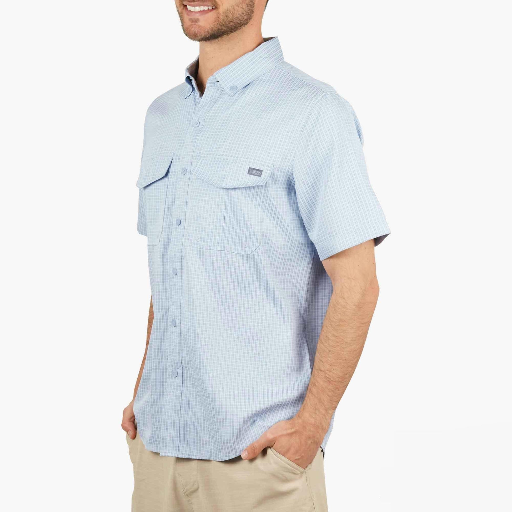 AFTCO Sirius Tech SS Vented Fishing Shirt Dusk