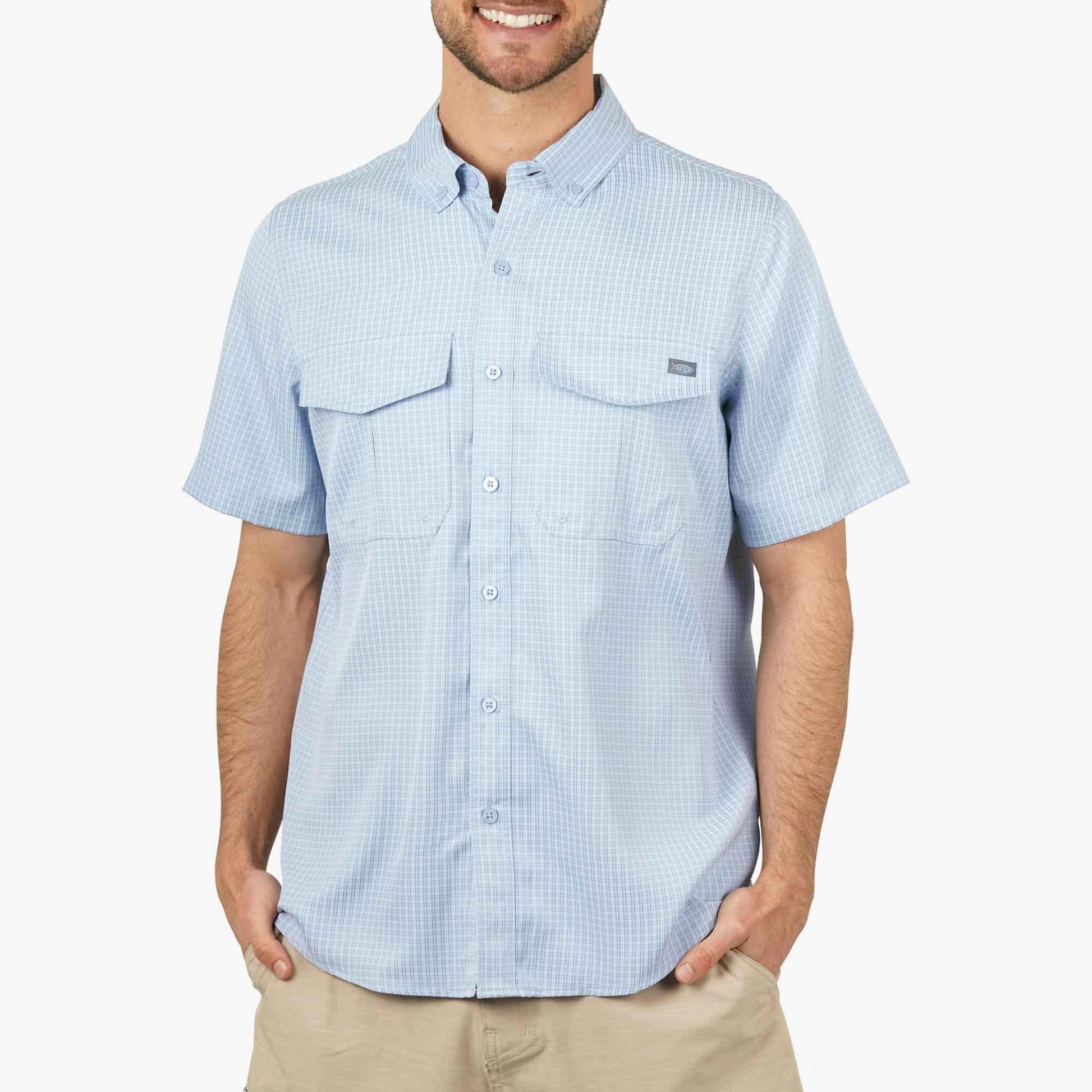 AFTCO Sirius Tech SS Vented Fishing Shirt Dusk