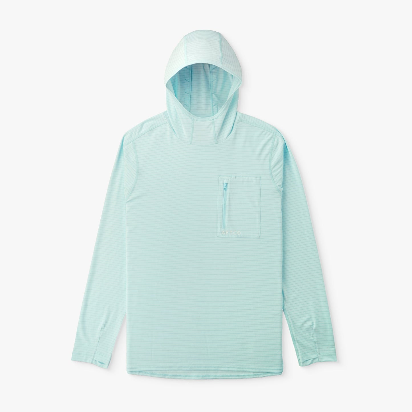 AFTCO Channel Hooded Performance Shirt Air Force Blue