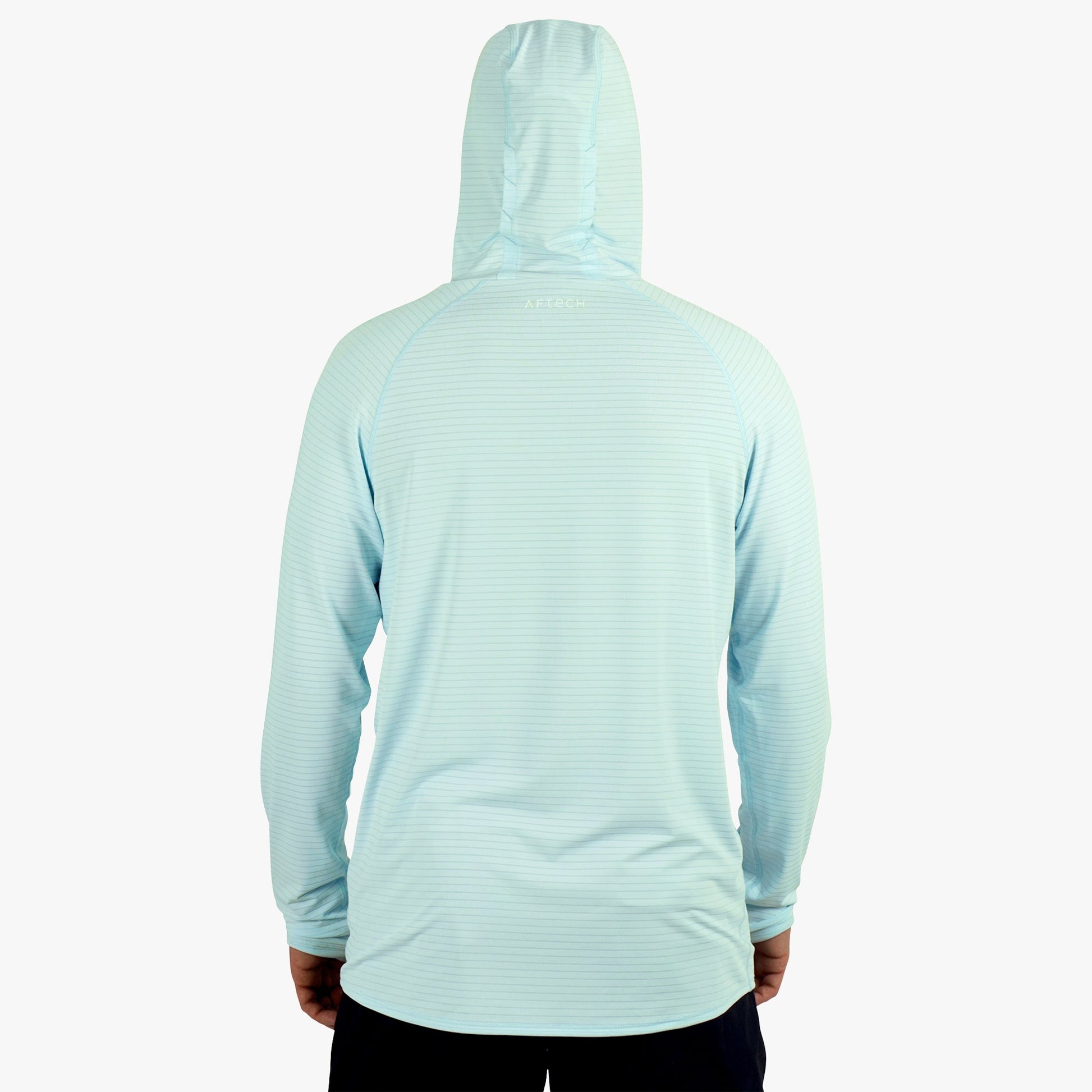 AFTCO Channel Hooded Performance Shirt Air Force Blue