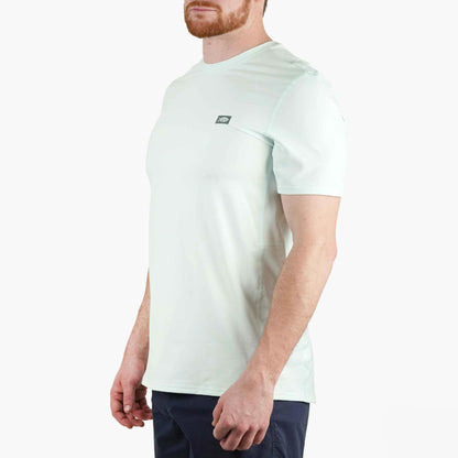AFTCO Air O Mesh Breathable Fishing Shirt Hint Of Mint Heather