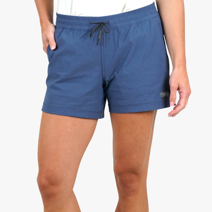 AFTCO Women's Cloudbreak Volley Shorts Harbor Gray
