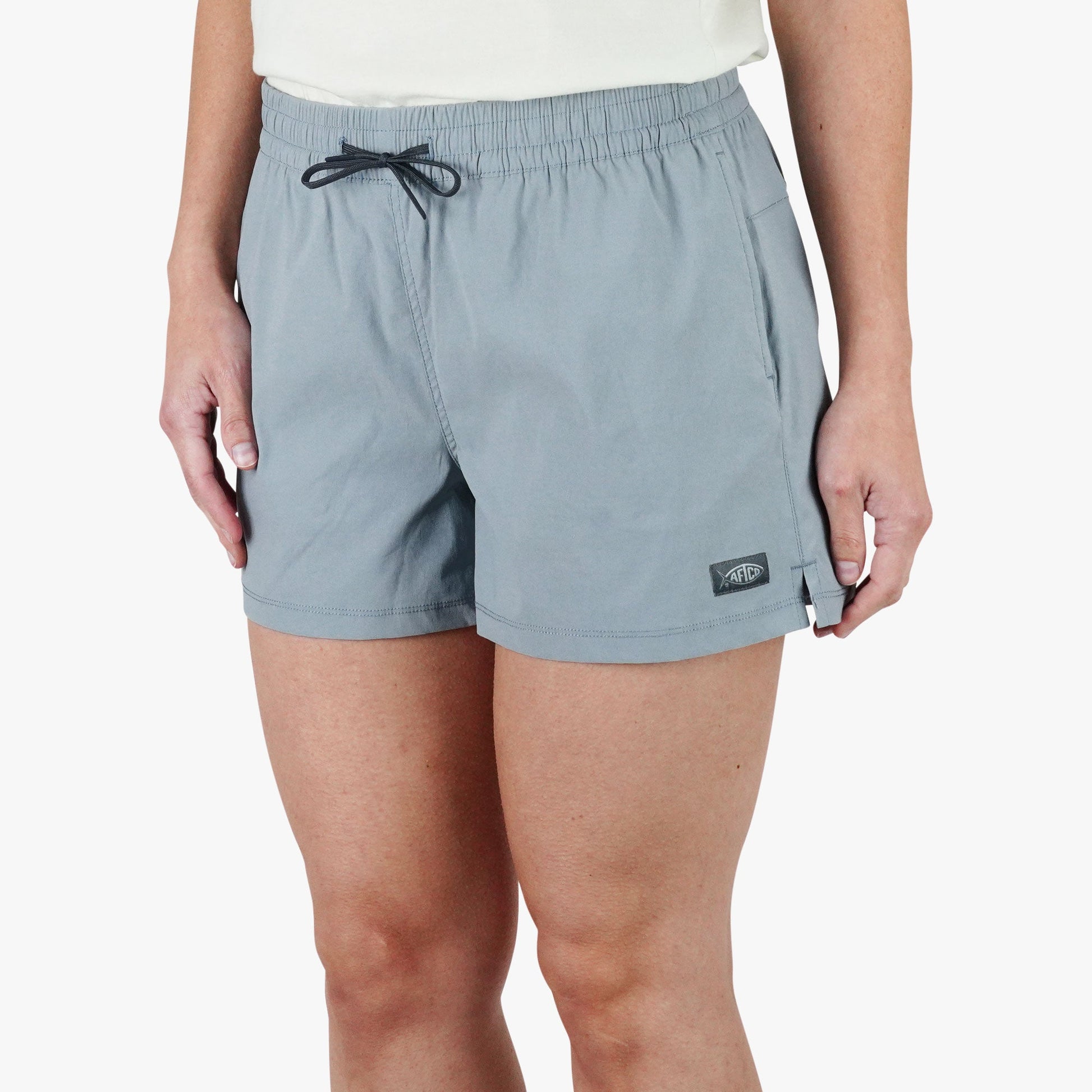 AFTCO Women's Cloudbreak Volley Shorts Harbor Gray