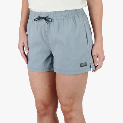 AFTCO Women's Cloudbreak Volley Shorts Harbor Gray