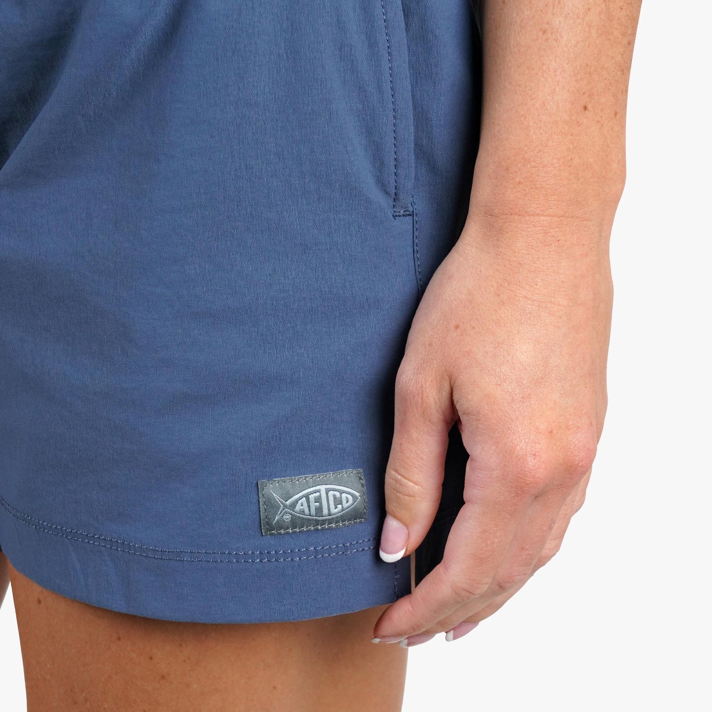 AFTCO Women's Cloudbreak Volley Shorts Harbor Gray