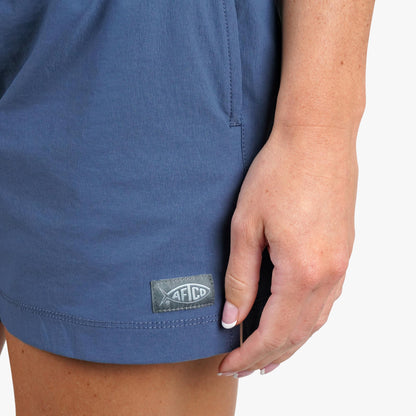 AFTCO Women's Cloudbreak Volley Shorts Harbor Gray
