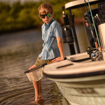 AFTCO Kids Original Fishing Shorts True Red