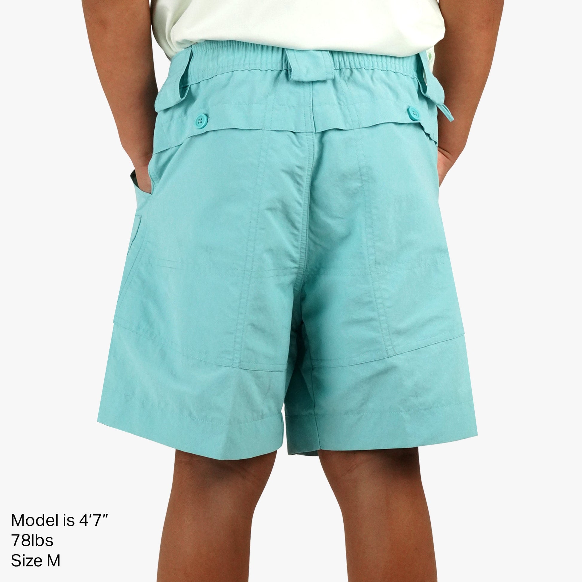AFTCO Kids Original Fishing Shorts True Red