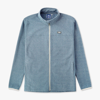 AFTCO Sentinel Full Zip Fishing Fleece Bering Sea Heather