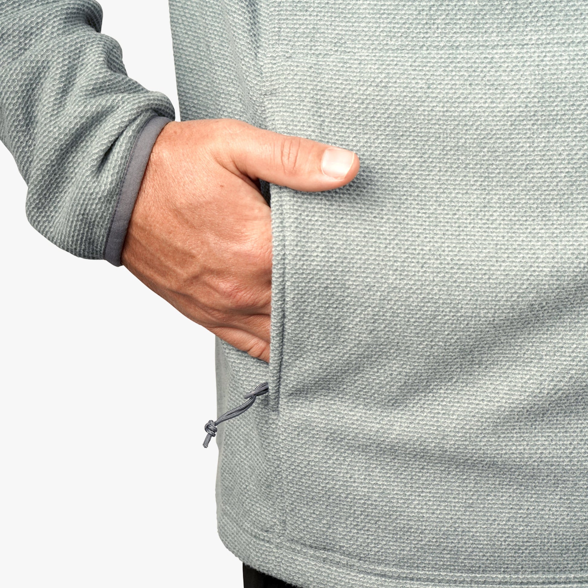 AFTCO Sentinel Full Zip Fishing Fleece Bering Sea Heather