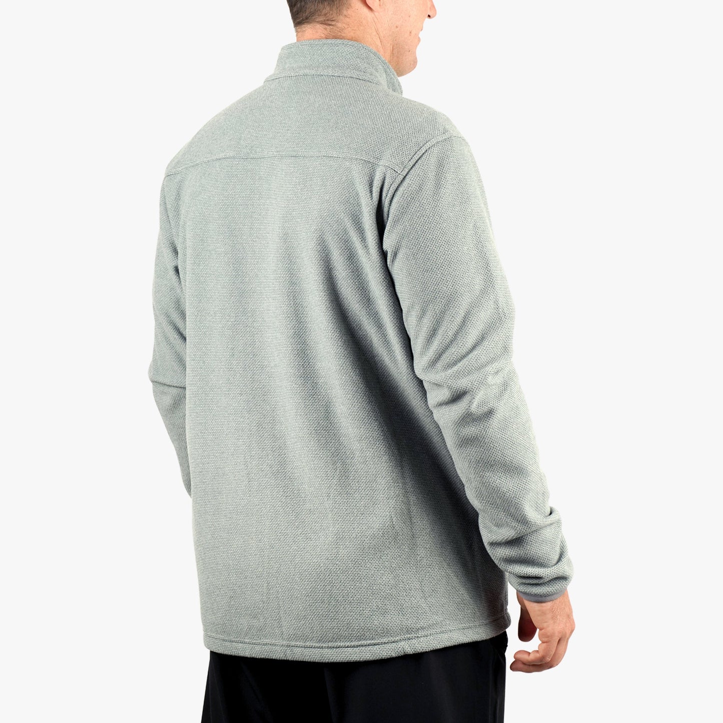 AFTCO Sentinel Full Zip Fishing Fleece Bering Sea Heather
