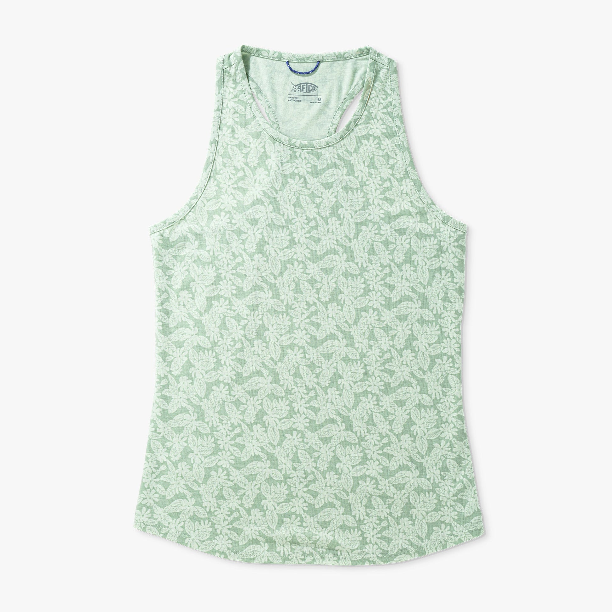 AFTCO AFTCO Ocean Bound Women's Fishing Tank Top Bay Leaf