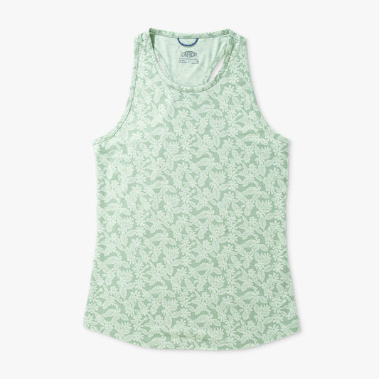 AFTCO AFTCO Ocean Bound Women's Fishing Tank Top Bay Leaf