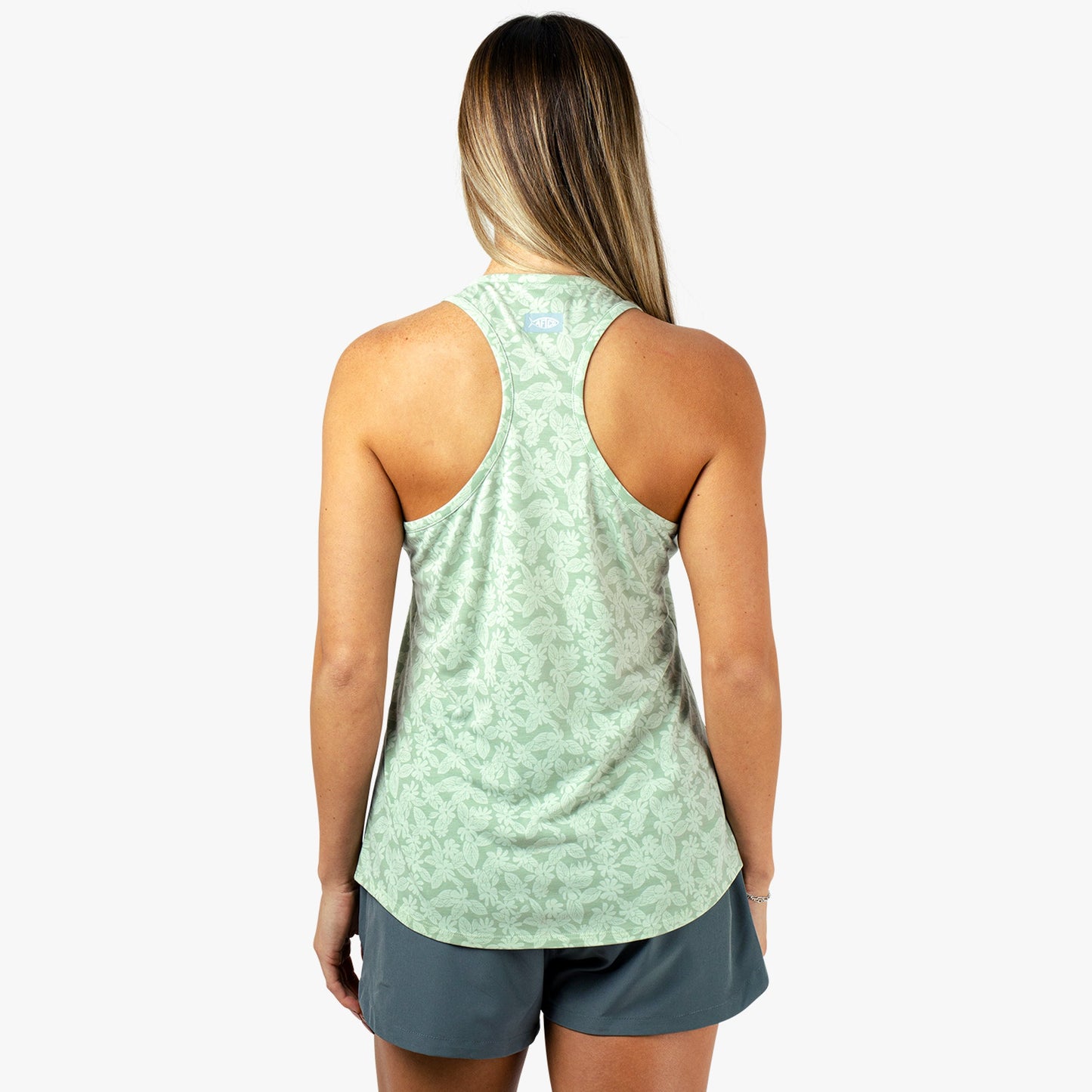 AFTCO AFTCO Ocean Bound Women's Fishing Tank Top Bay Leaf