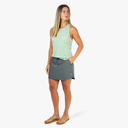 AFTCO AFTCO Ocean Bound Women's Fishing Tank Top Bay Leaf