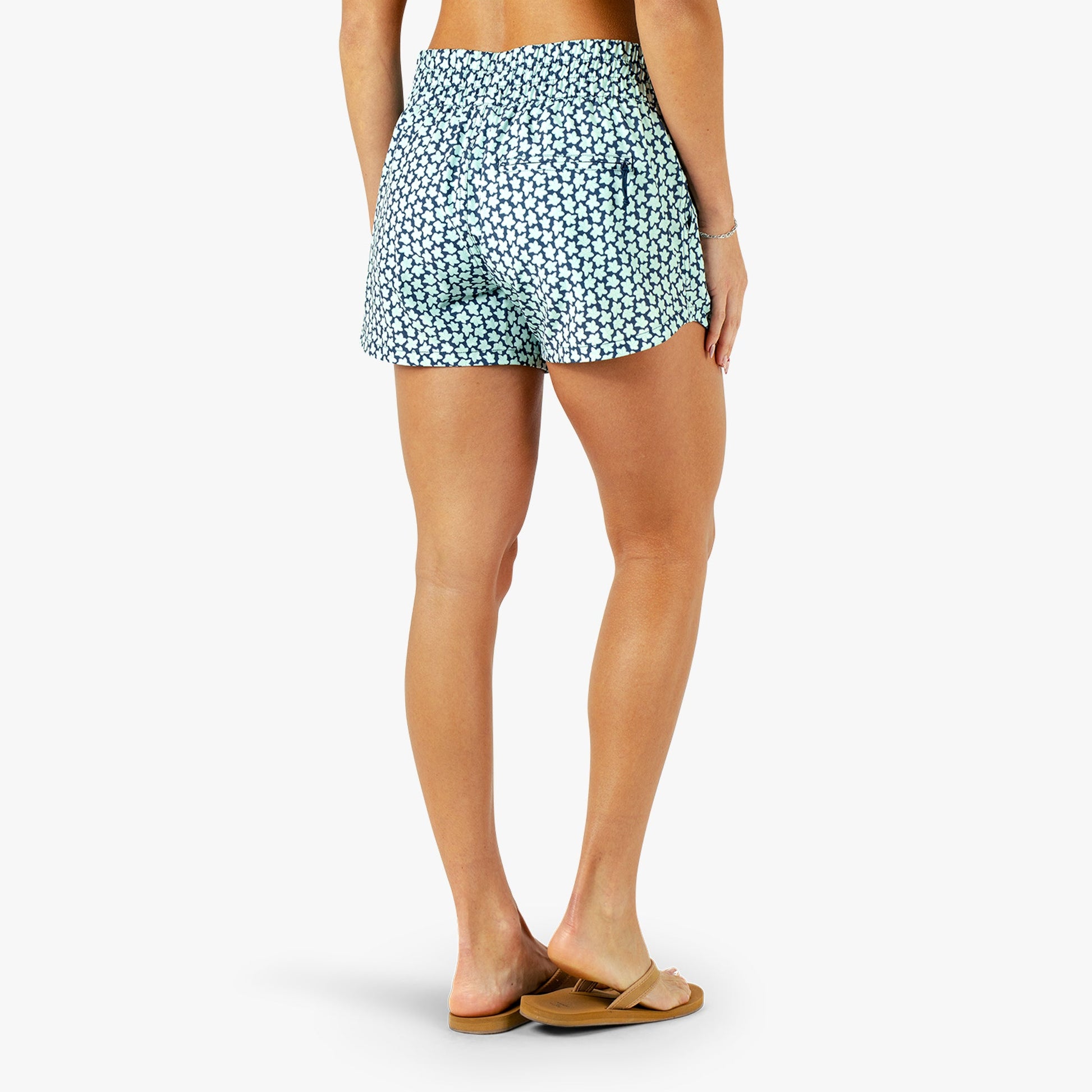 AFTCO Women's Strike Printed Swim Shorts Ink
