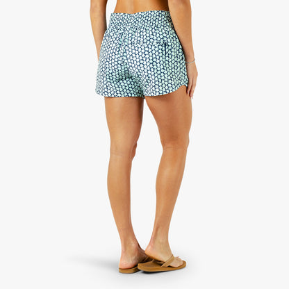 AFTCO Women's Strike Printed Swim Shorts Ink