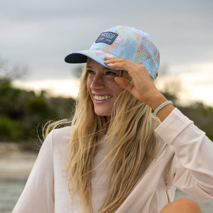 AFTCO Women's Shoreline Tech Fishing Hat Oceanview