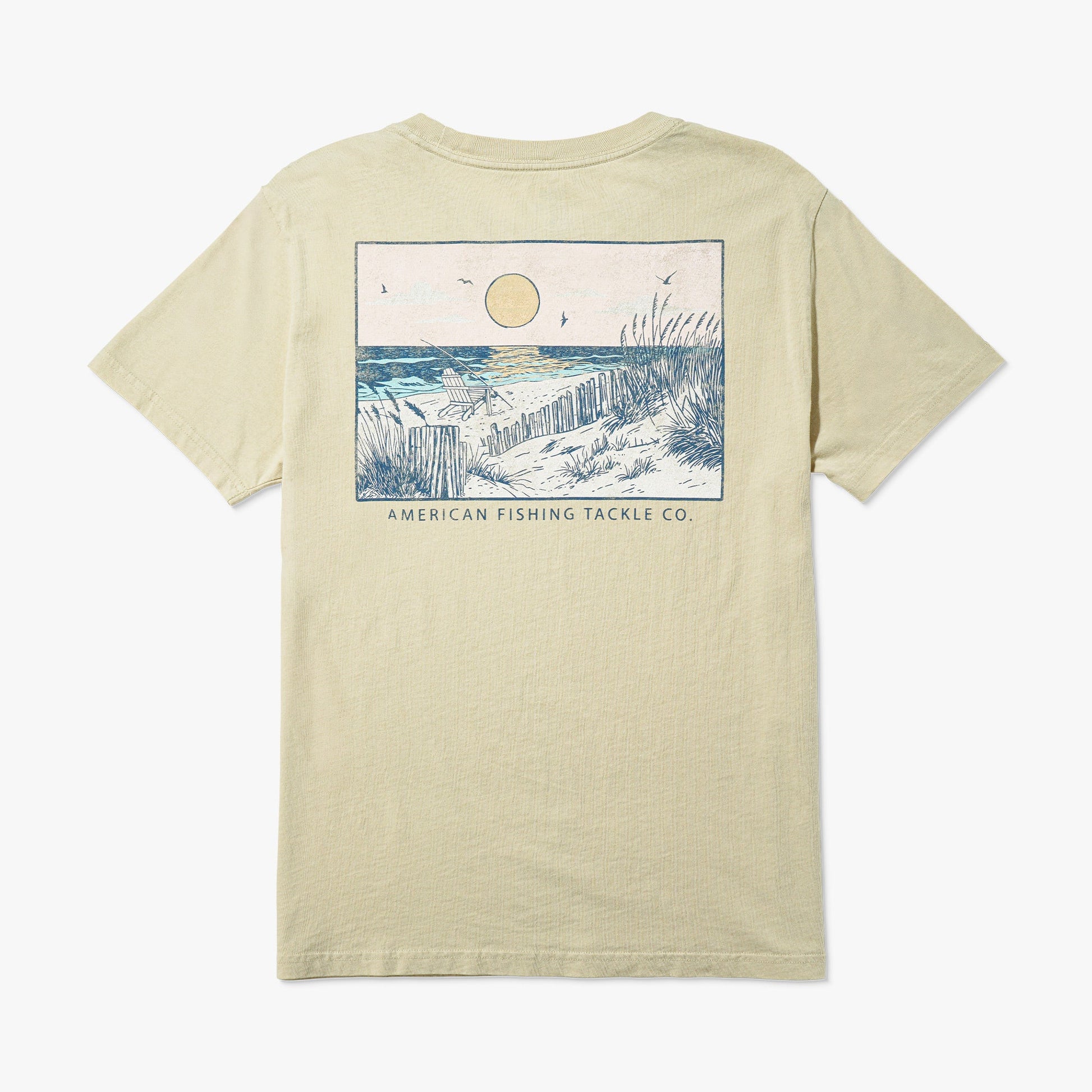 AFTCO Women's Morning View Short Sleeve Fishing T-Shirt Pelican