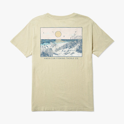 AFTCO Women's Morning View Short Sleeve Fishing T-Shirt Pelican