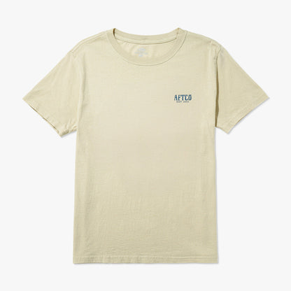 AFTCO Women's Morning View Short Sleeve Fishing T-Shirt Pelican