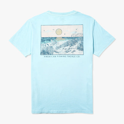 AFTCO Women's Morning View Short Sleeve Fishing T-Shirt Pelican