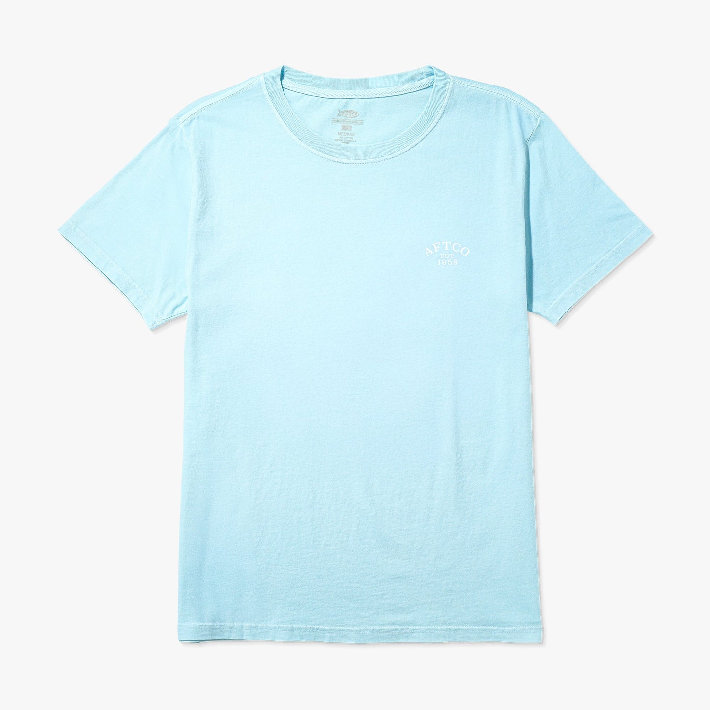 AFTCO Women's Inlet Short Sleeve Fishing T-Shirt Light Blue