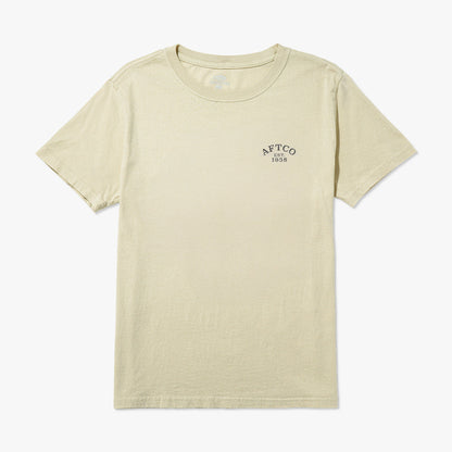 AFTCO Women's Inlet Short Sleeve Fishing T-Shirt Light Blue