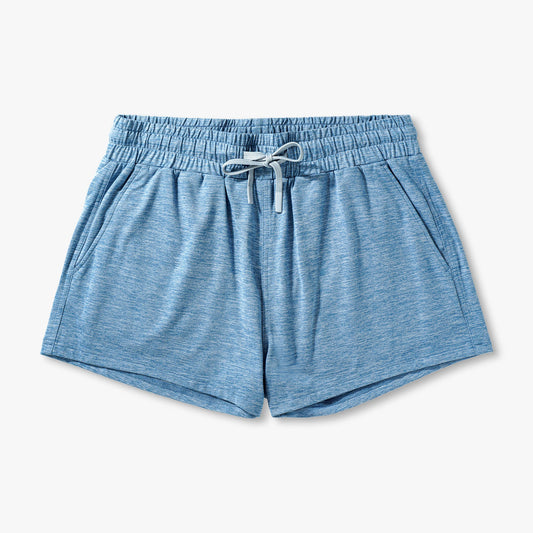 AFTCO Women's Electrolyte Fishing Shorts Captains Blue Heather