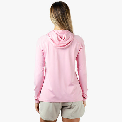 AFTCO Samurai 2.0 Fishing Shirts For Women Pink Heather