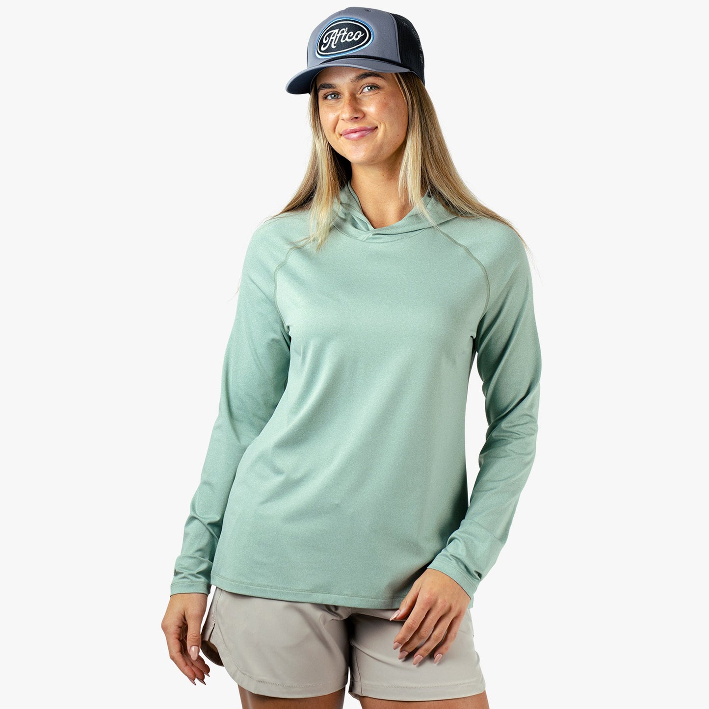 AFTCO Samurai 2.0 Fishing Shirts For Women Pink Heather