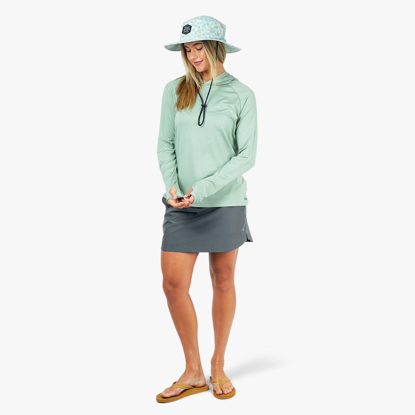 AFTCO Samurai 2.0 Fishing Shirts For Women Pink Heather