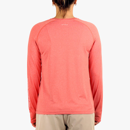AFTCO Samurai 2.0 Women's Fishing Shirts Bay Leaf Heather