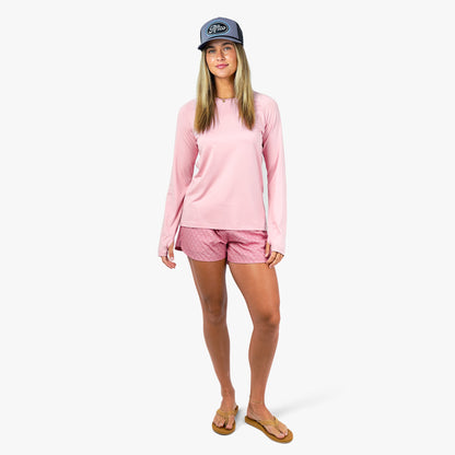 AFTCO Samurai 2.0 Women's Fishing Shirts Bay Leaf Heather