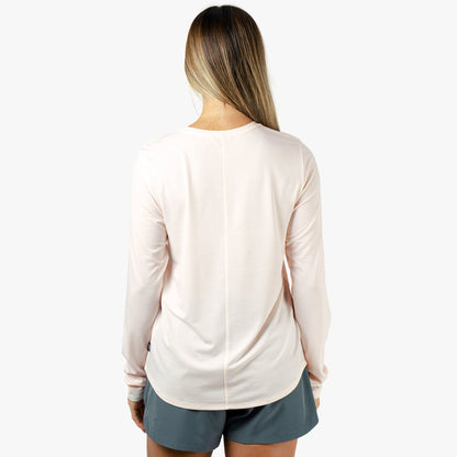 AFTCO Ocean Bound Women's Fishing Shirt Blush Heather