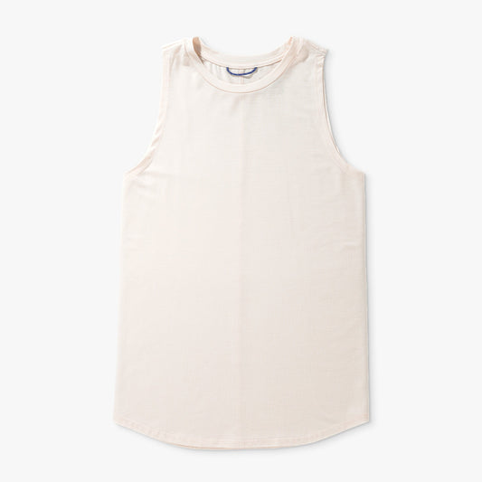 AFTCO Women's Ocean Bound Performance Tank Blush Heather