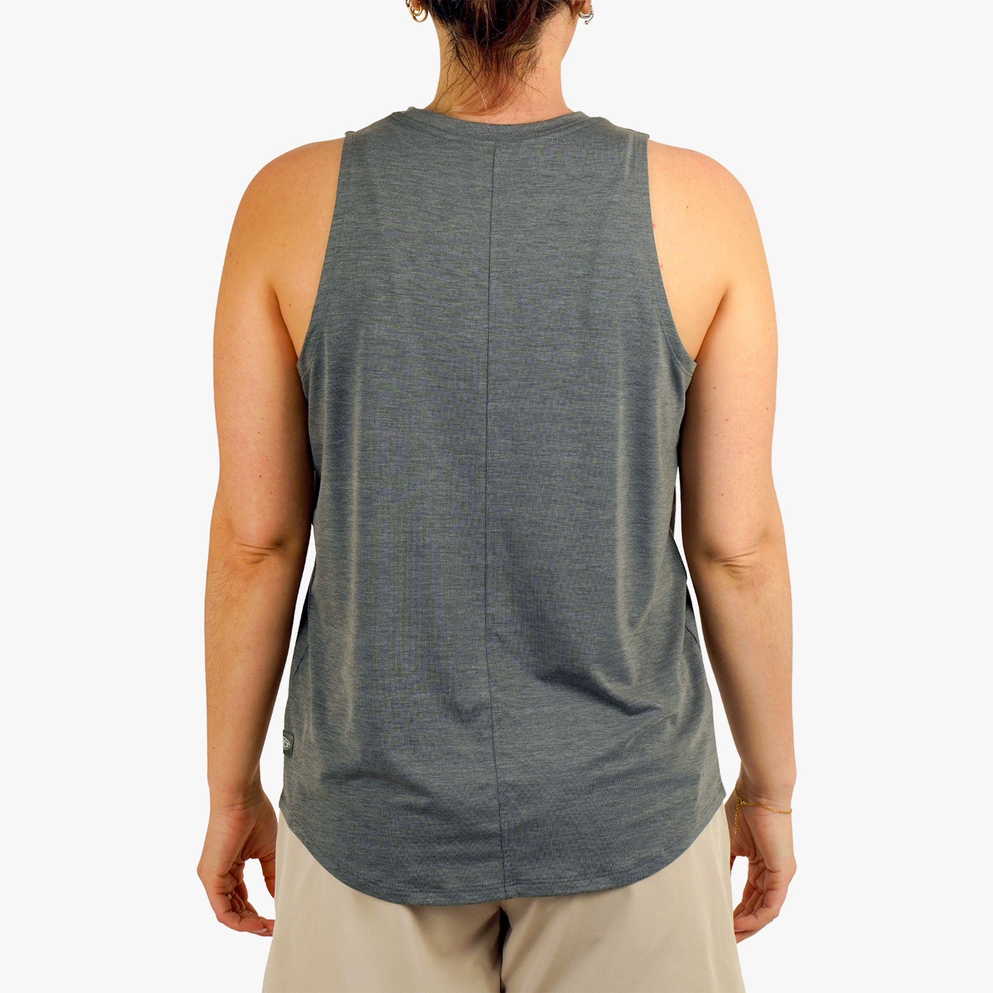 AFTCO Women's Ocean Bound Performance Tank Blush Heather