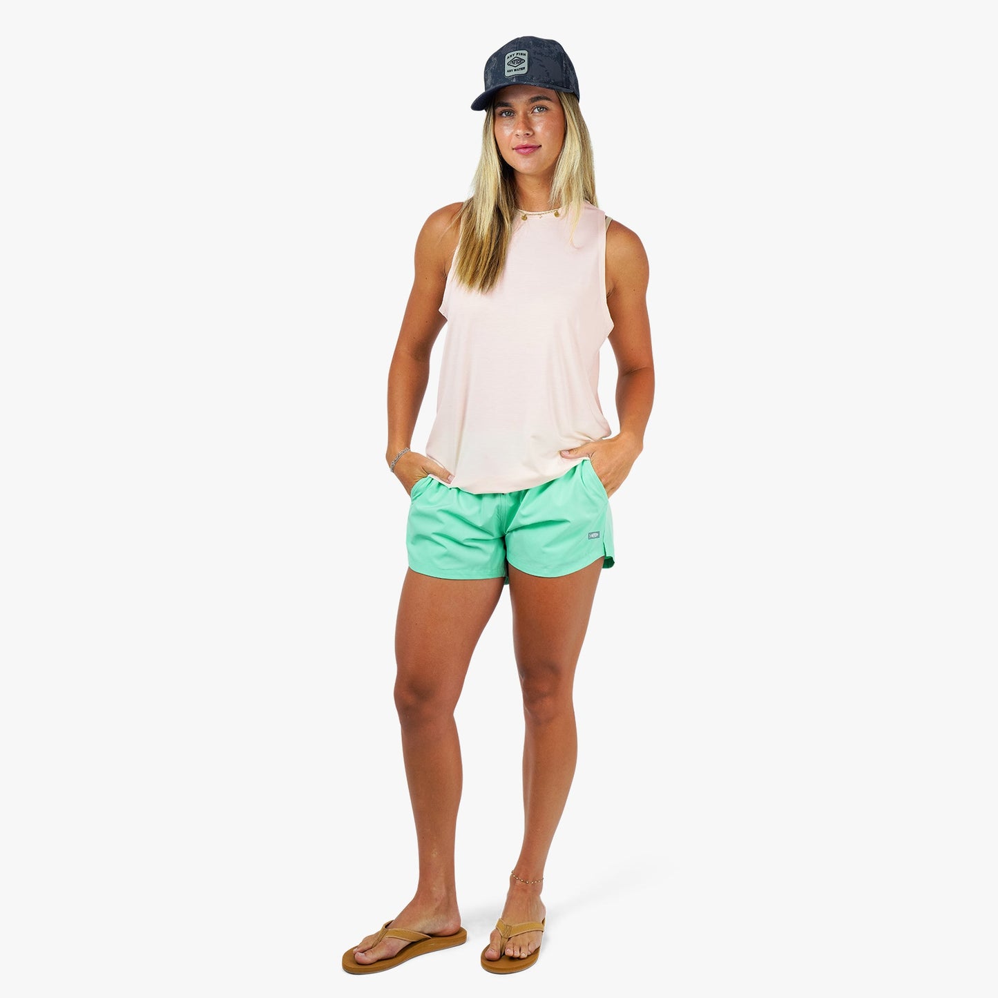 AFTCO Women's Strike Shorts Pnk