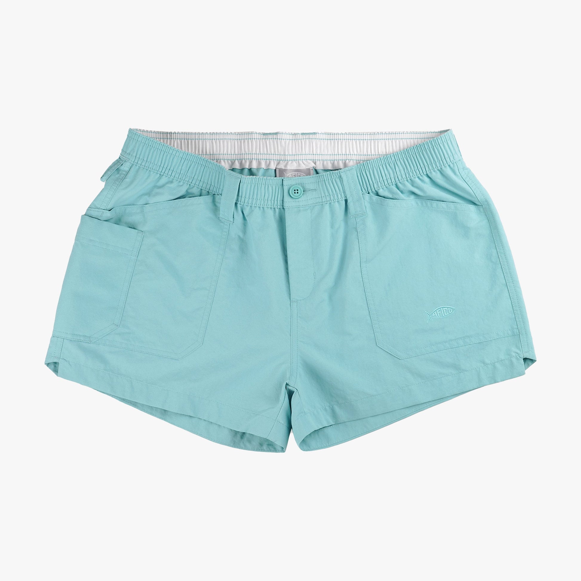 AFTCO Women's The Original Fishing Short® Pastel Turquoise