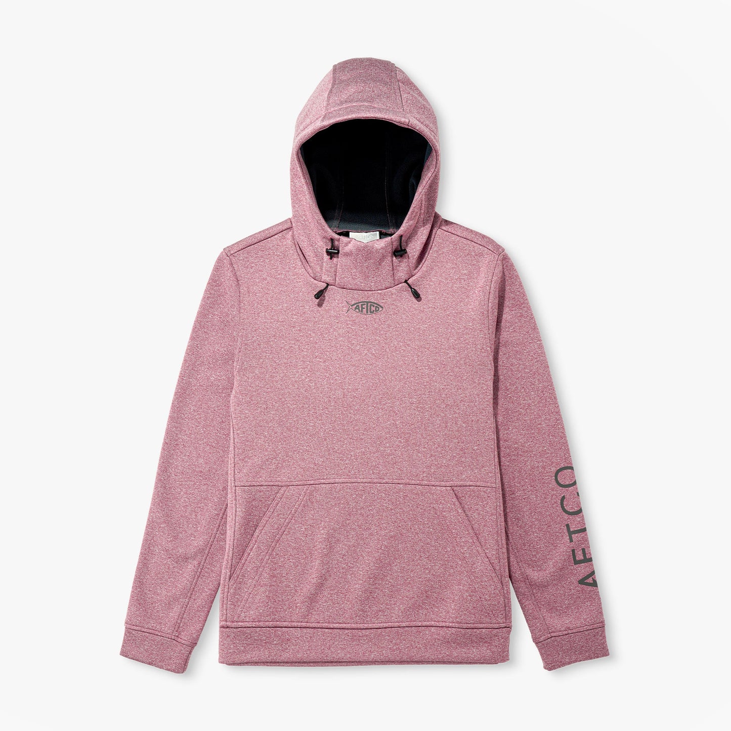 AFTCO Women's Shadow Hoodie Rose Dawn Heather