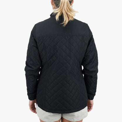 AFTCO Women's Crosswind Puff Jacket Black