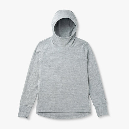 AFTCO Women's Coastal Layer Pullover Hoodie Steel Heather