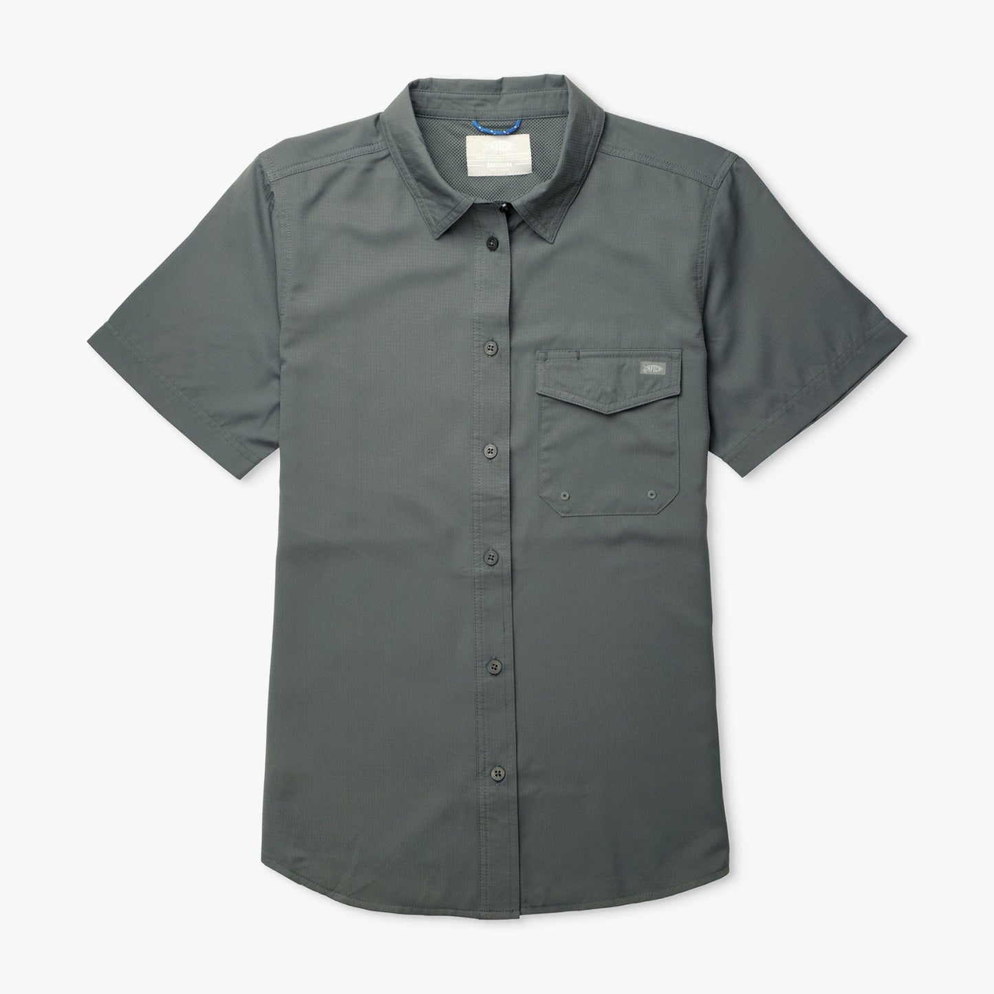 AFTCO Women's Palomar Tech SS Wovens Charcoal