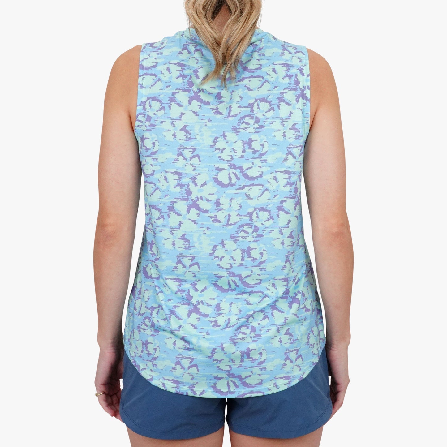 AFTCO Women' s Sandbar Fishing Tank Top| AFTCO Moonlight Jade