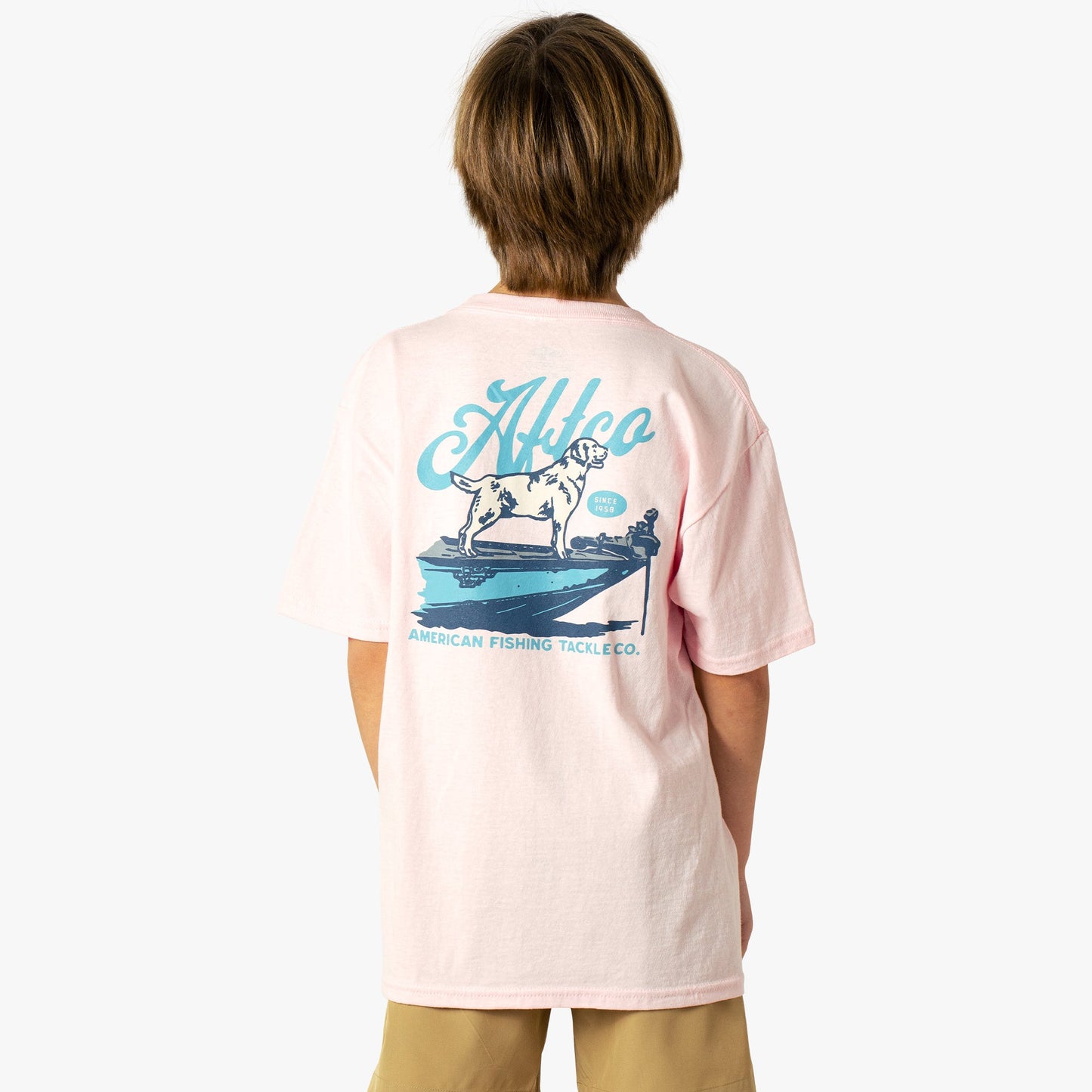 AFTCO Youth Co Pilot SS Fishing T-Shirt Clearwater