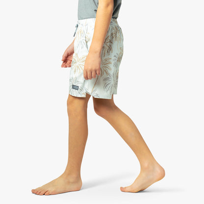 AFTCO Youth Strike Printed Swim Shorts Aqa Glass