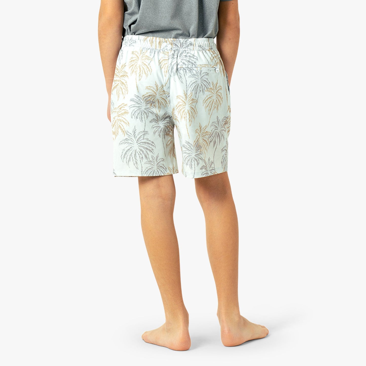 AFTCO Youth Strike Printed Swim Shorts Aqa Glass