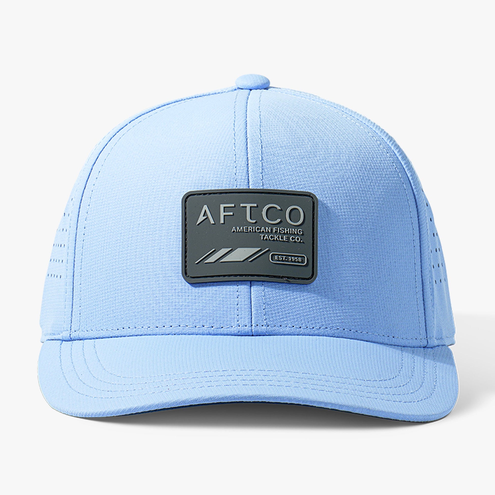 AFTCO Youth Shoreline Tech Fishing Hat Airy Blue