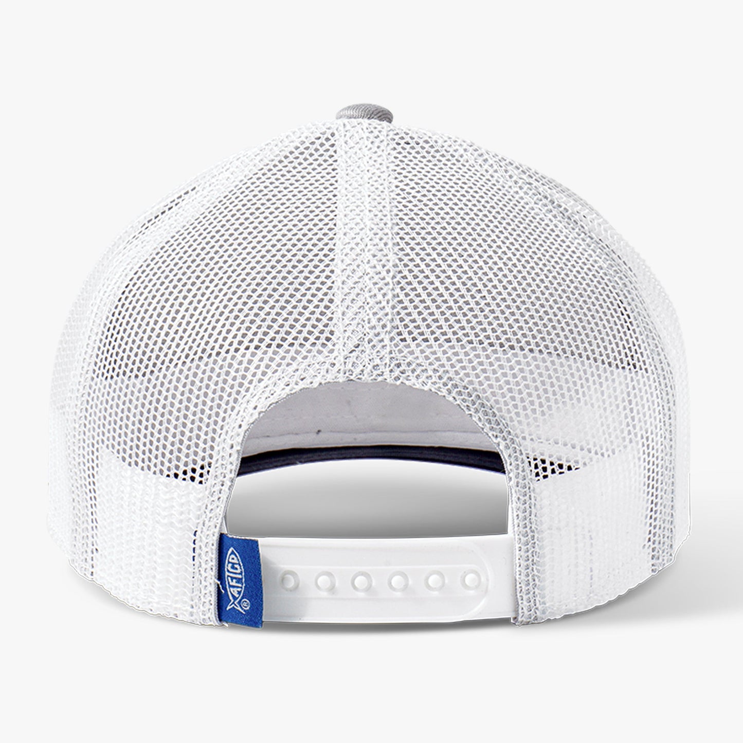 AFTCO Youth Trilogy Fishing Trucker Hat Silver